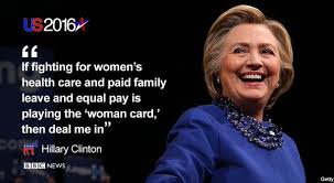 woman card
